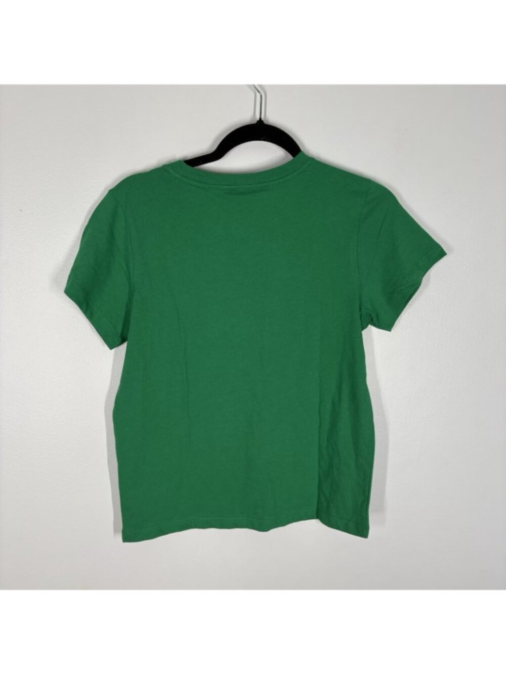 Maeve Anthropologie Sz XS Green Short Sleeve Evelyn Perfect Cotton T-Shirt NWOT - Picture 7 of 10